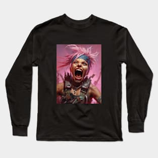 Scream for war and vengance Long Sleeve T-Shirt